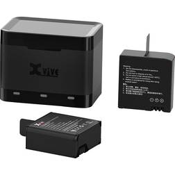 Xvive U5C  3x Battery & Charging Kit